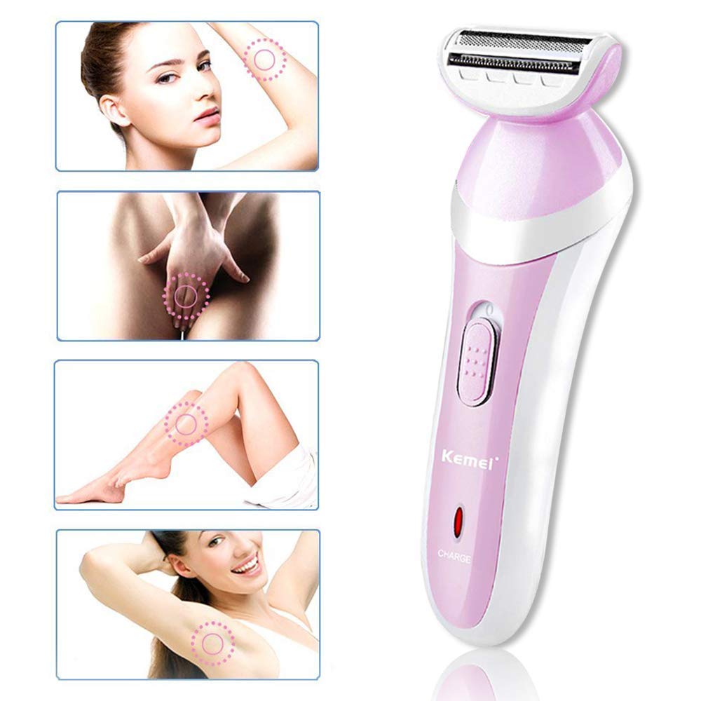 girl hair removal trimmer