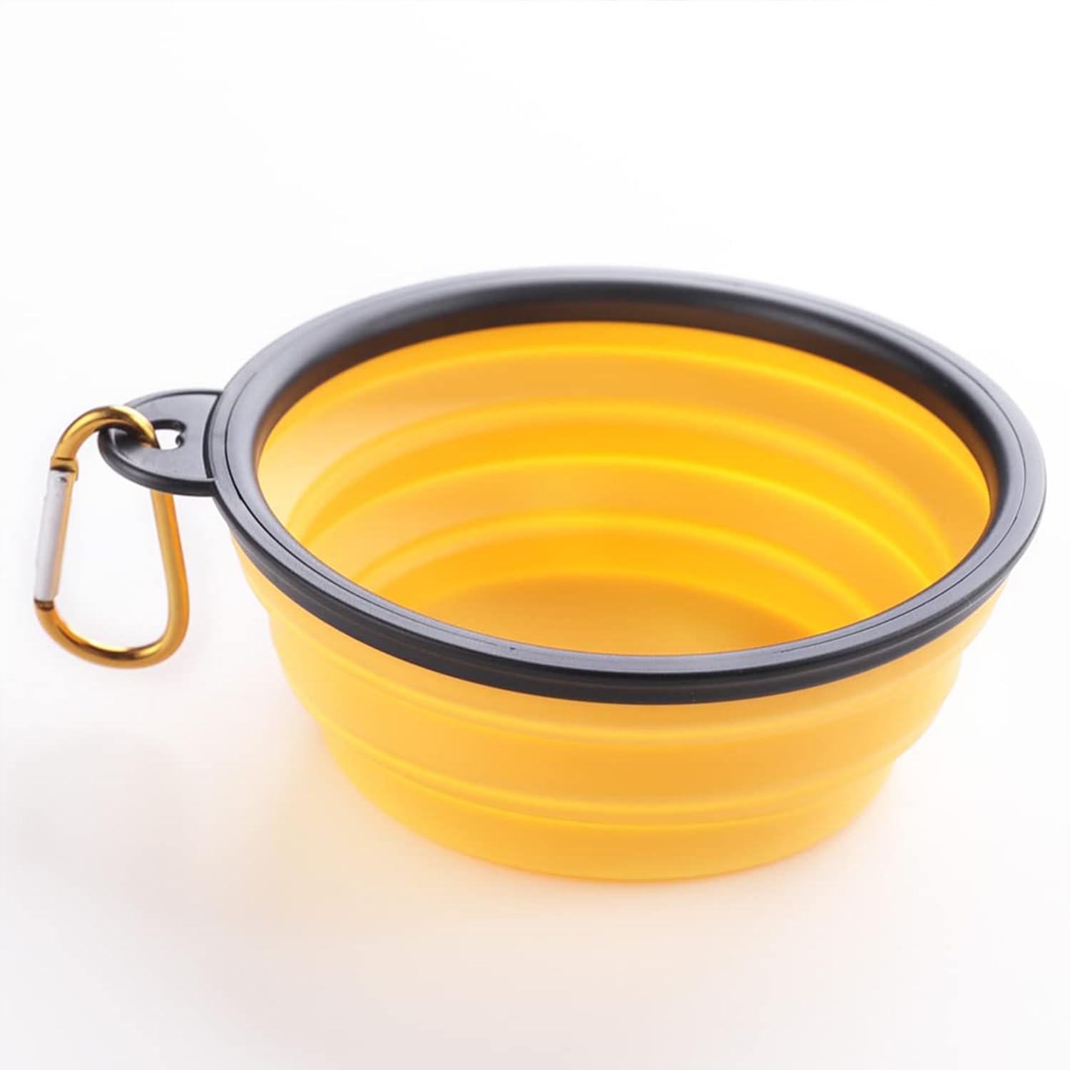 Kuber Industries Dog Food Bowl|Portable & Collapsible Cat & Dog Bowl|Reusable,Durable,Travel-Friendly|Easy to Store Pet Bowls|LS198Y|Yellow (B0CJ59WDB4) Amazon Price History, Amazon Price Tracker