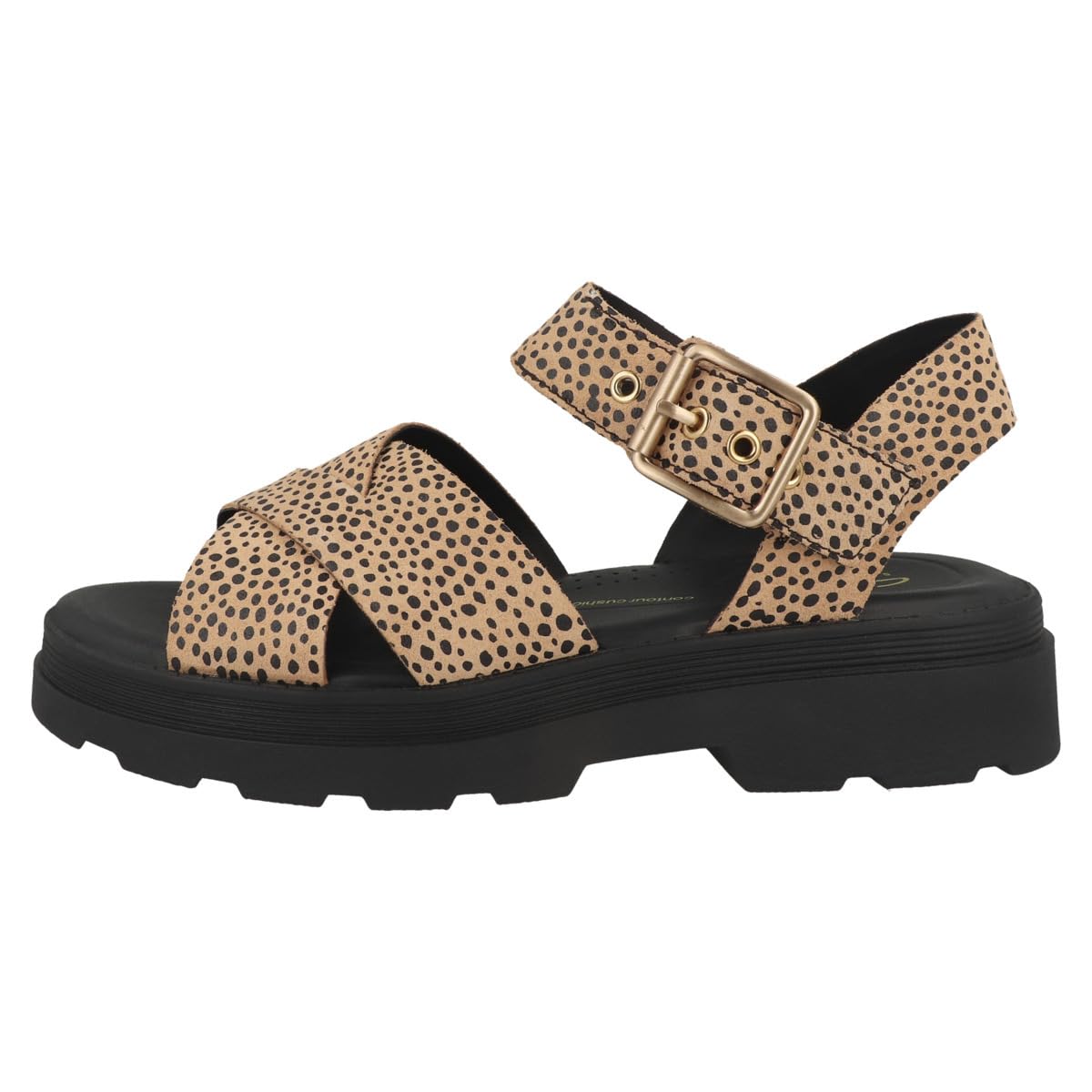 Clarks Orinoco3 Cross Womens Animal Print, 7.5