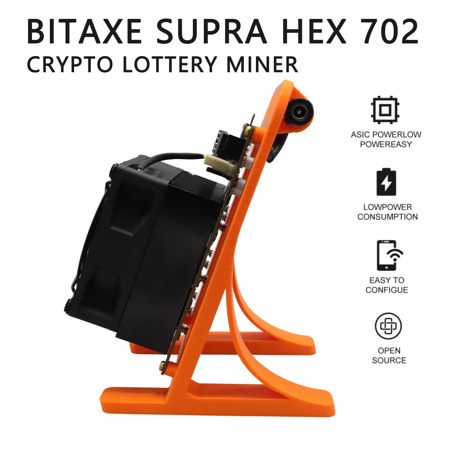 Amazon.com: Bitaxe Supra Hex 702 Bitcoin Miner – 4.2TH/s Hash Rate