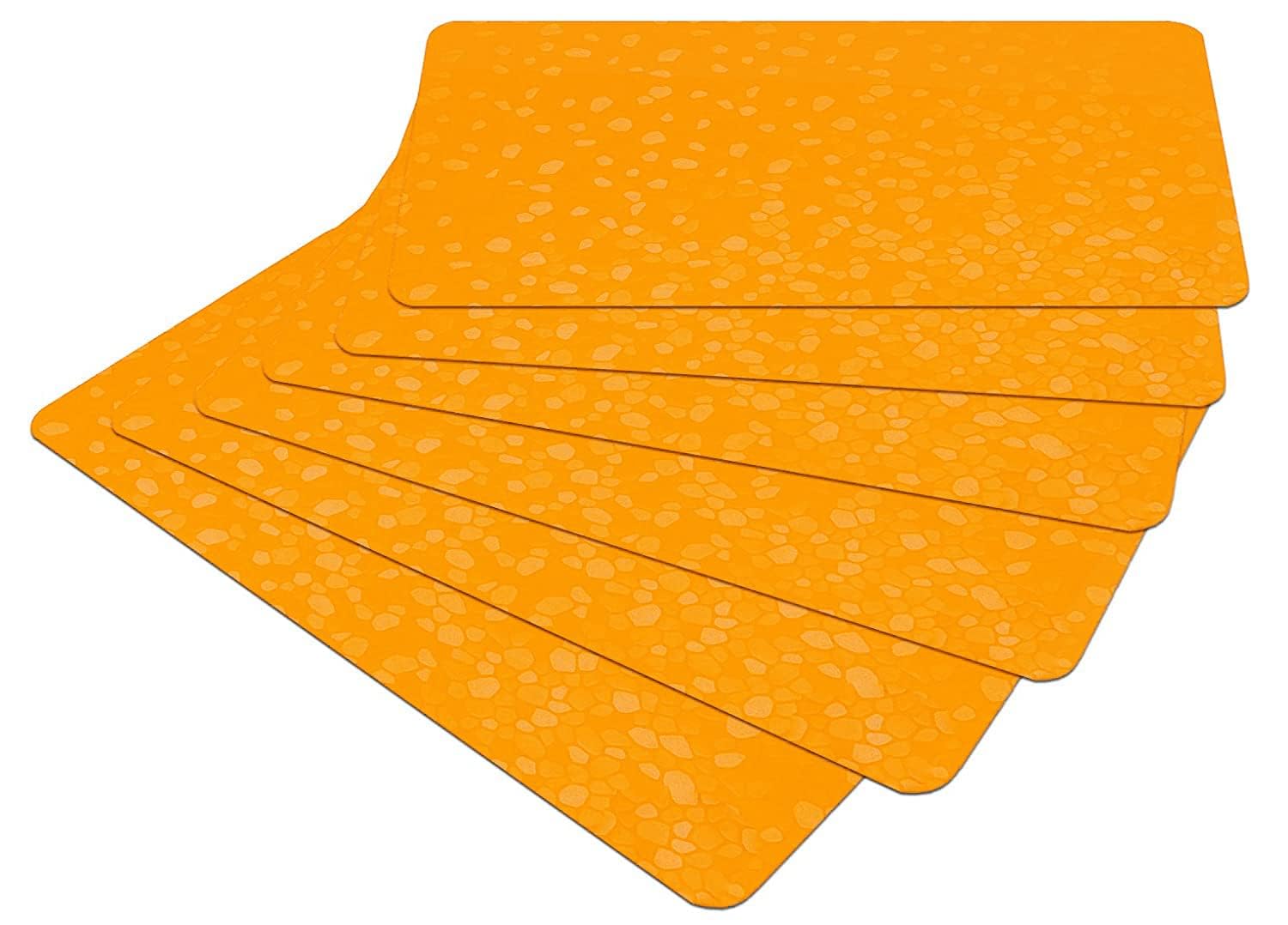 Stone Print Fridge Mats - Waterproof & Washable -6