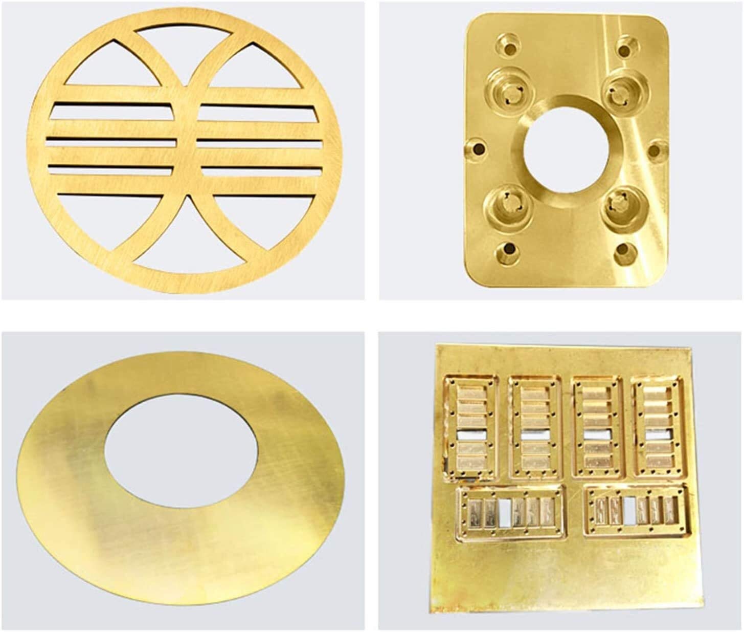 Kupferstreifen Unpoliert Mühlenfinish Messing Metall Dünne Platte Rolle Kupfer Cu Metallfolie Messingplatte (Size : 0.3mm 0.4mm)