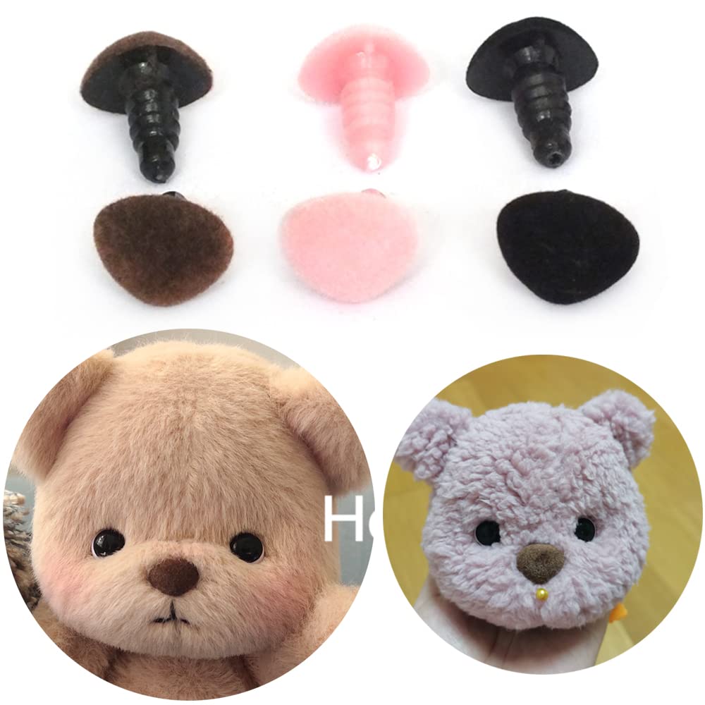 500 Yeux Et Nez Sécurité Pour Peluches - DIY Poupées Crochet - 6/8/10mm + Rondelles - Multi-Couleurs