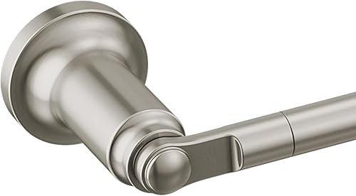 Miniatura 3 de Delta Saylor - Juego de baño de 4 piezas con barra de toalla de 24 pulgadas, soporte para toallas de mano de 8 pulgadas, soporte para papel