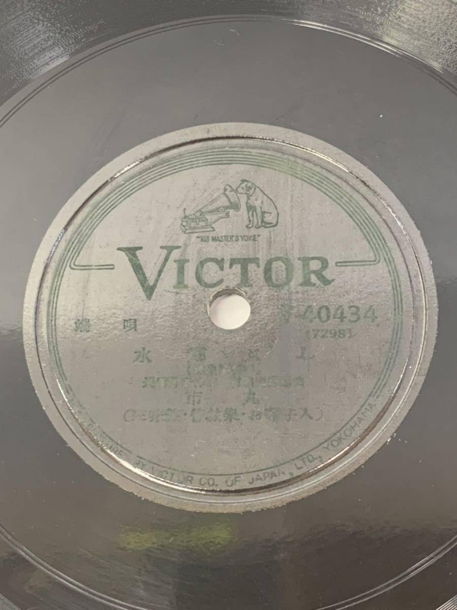 Amazon.co.jp: ☆3168 水ぶし/五月雨に 市丸 SP盤レコード