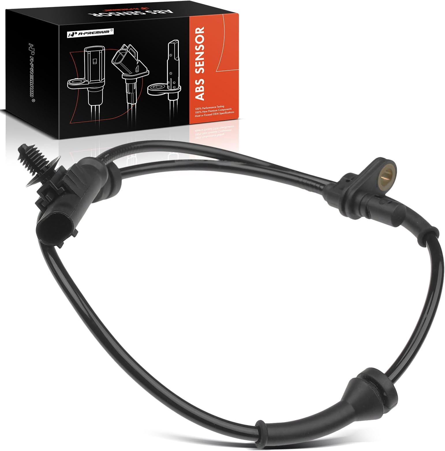 A-Premium ABS Wheel Speed Sensor Compatible with Nissan Versa 2007-2012 Rear Right Passenger Side