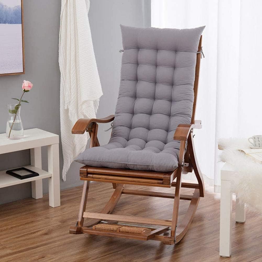 aeTHEric Velvet Microfiber Rocking Chair Cushion/Bench Back Seat Pad/Lounger Cushion for Indoor/Outdoor with Ties. (19 * 47 inch)-image-34
