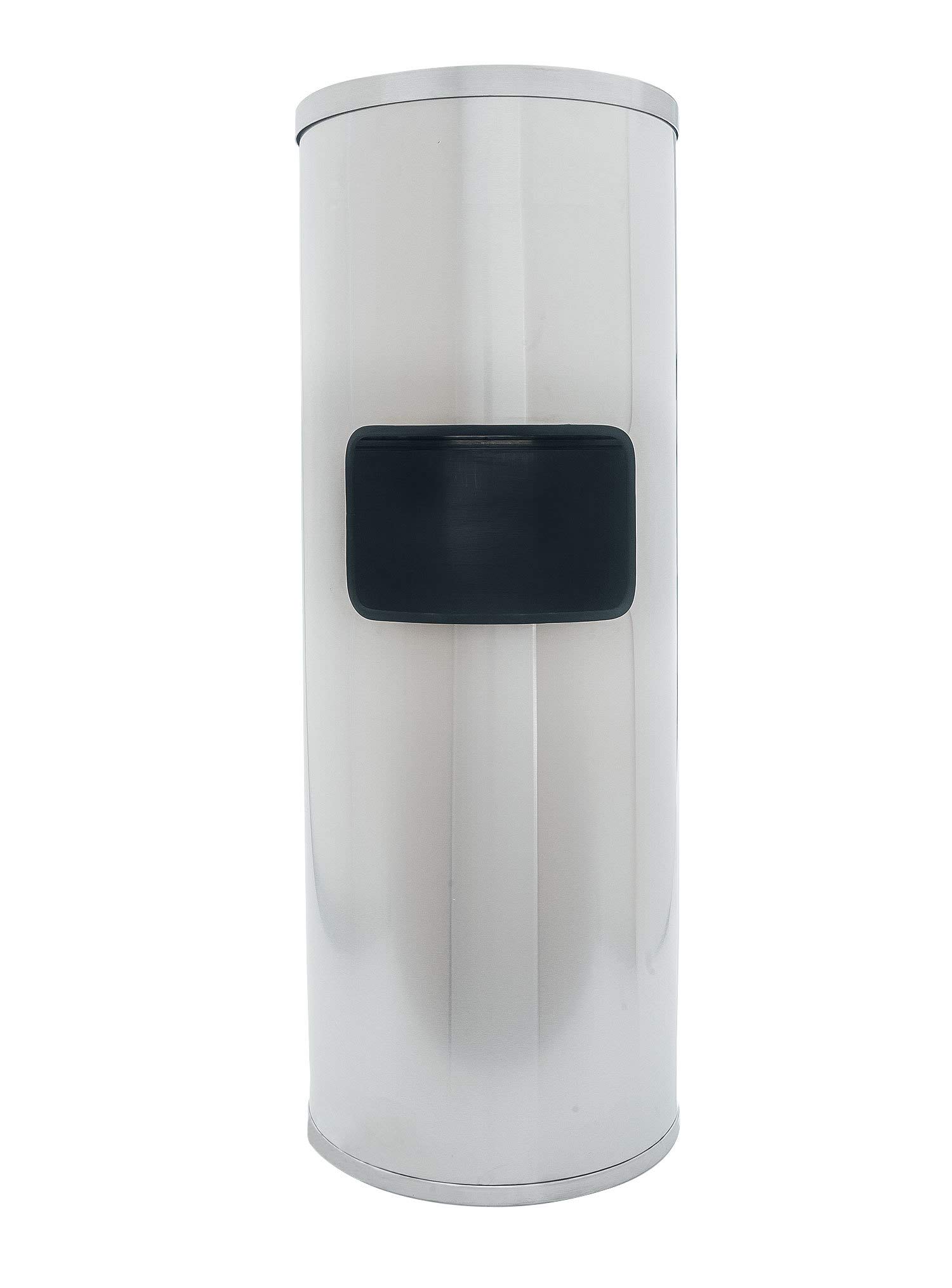 Monk Disinfecting Wipes Stainless Steel Stand W Built-in Trash Can For Gym Disinfecting Wipes