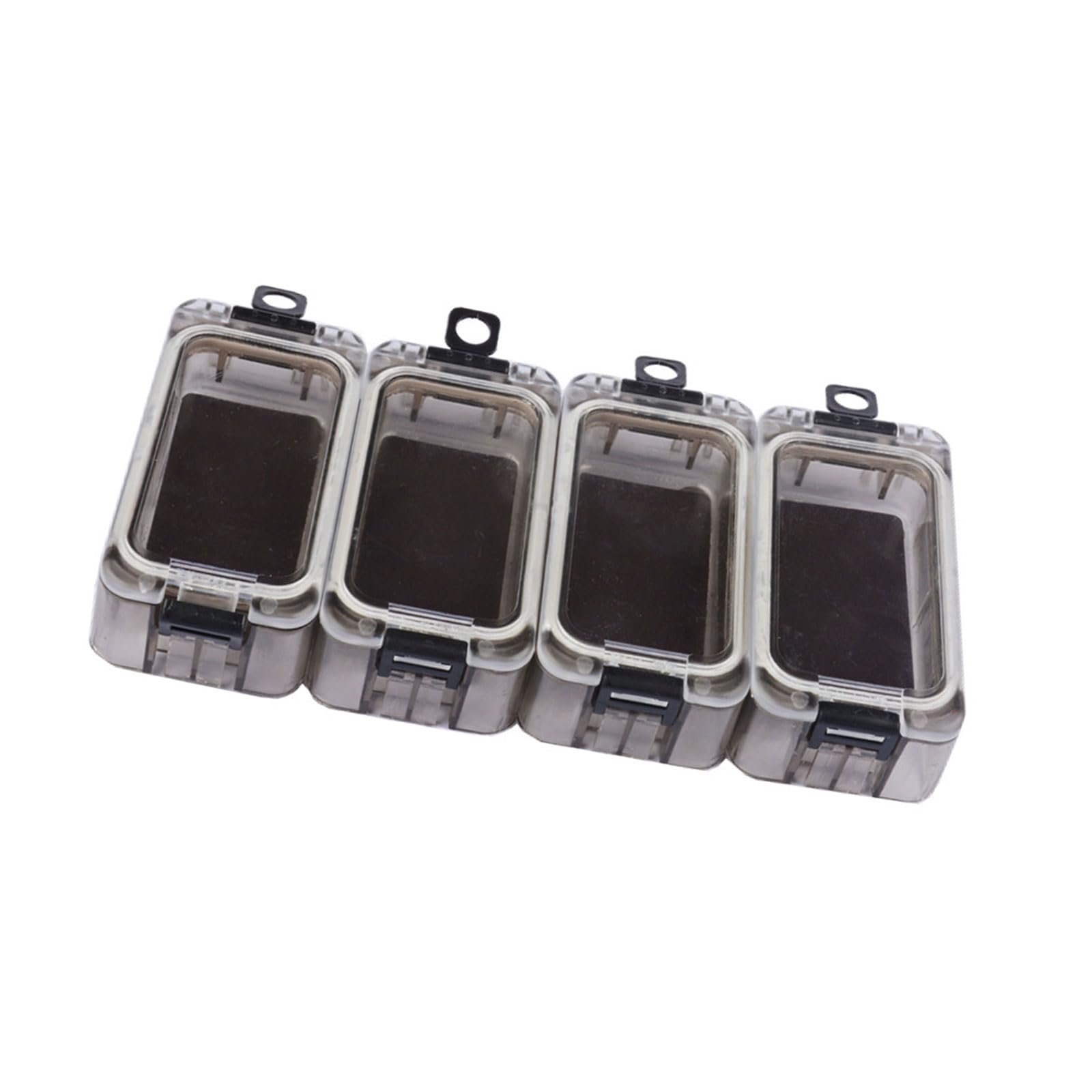 1 / 4Pcs Waterproof Tackle Box Baits Hook Organizers Container Sea Fishing Tackle Luminously Accessory Boxes Luminously Accessory