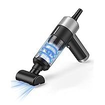 EBOSSOM Aspirabriciole Senza Fili, 17000Pa 4 in 1 Aspirapolvere Auto Portatile,Aspiratore e Soffiatore con Motore Brushless,USB C Mini Aspirapolvere Potente per Auto Casa Ufficio Peli di Domestici