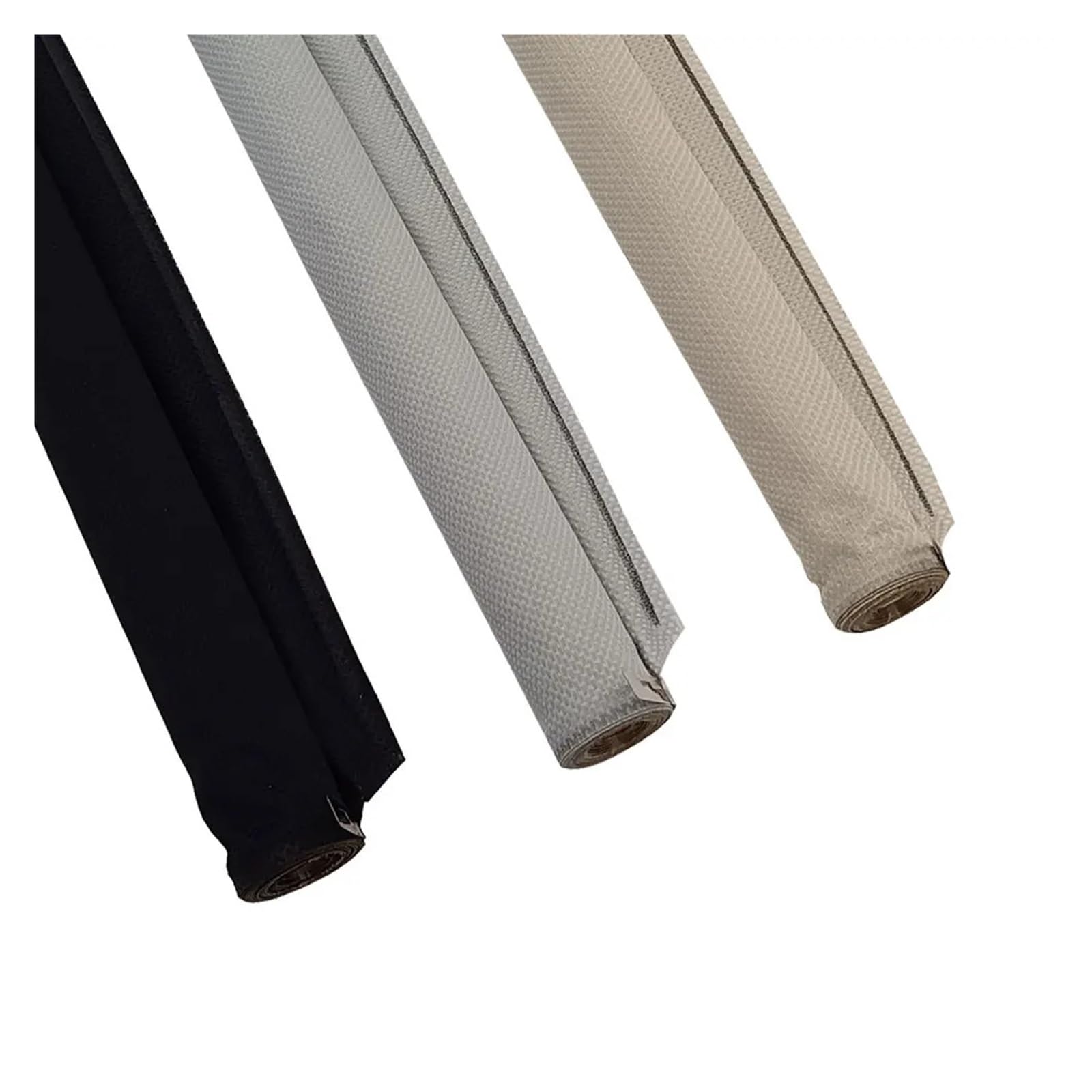 Rideau Pare-Soleil panoramique pour Toit ouvrant de Voiture, 6 pièces, Compatible avec Audi Q5/VW Tiguan Variante Touran Golf Passat Sharan Touran avec Tuyau en Plastique(3X Black Gray)
