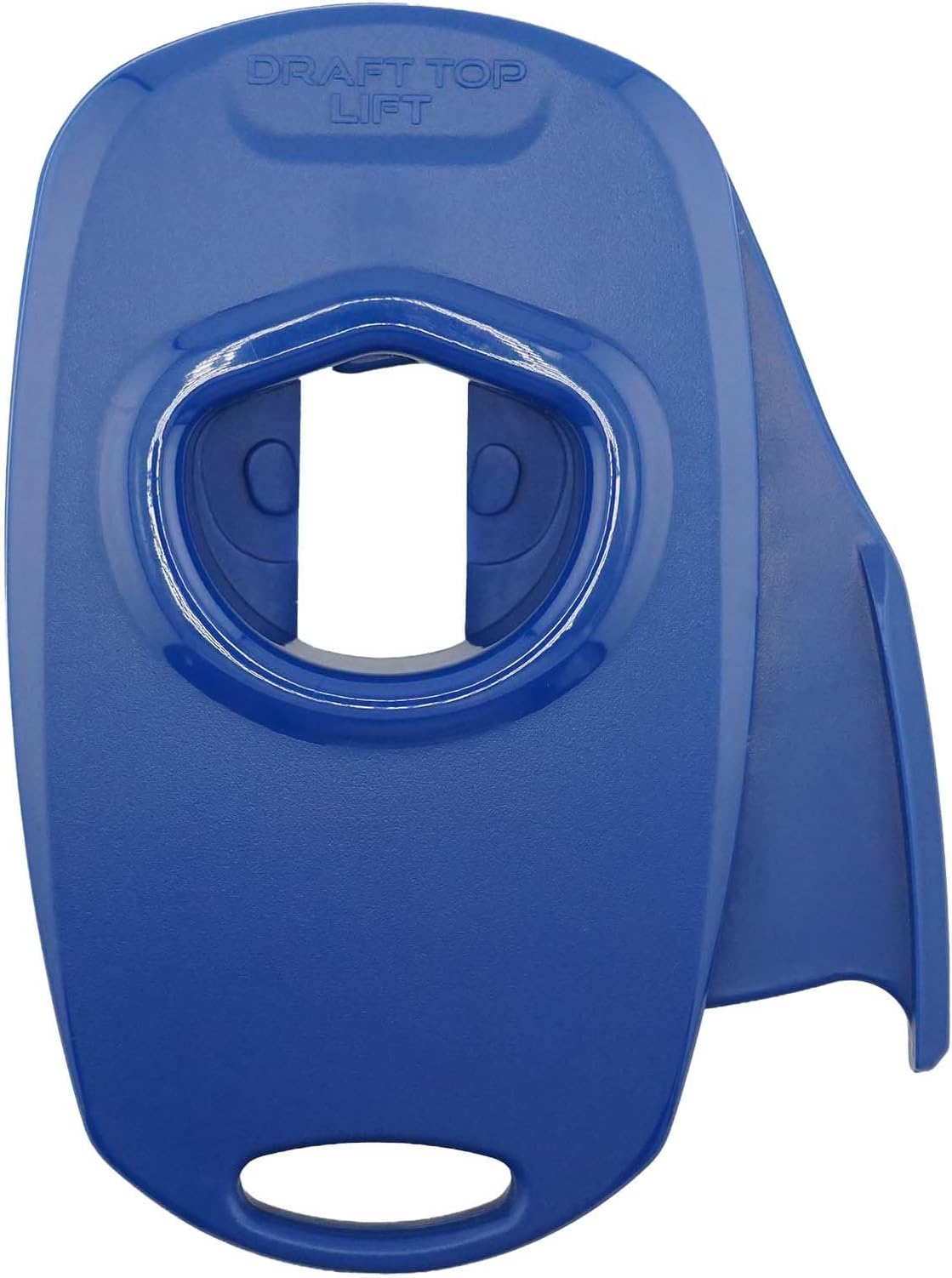 Draft Top Lift Universal Topless Can Opener - Smooth Edge Aluminum Can Lid Remover For Beer, Cocktails, & Soda - Ideal For Tailgating & Garnishes, As Seen On Shark Tank, Made In The USA, Blue