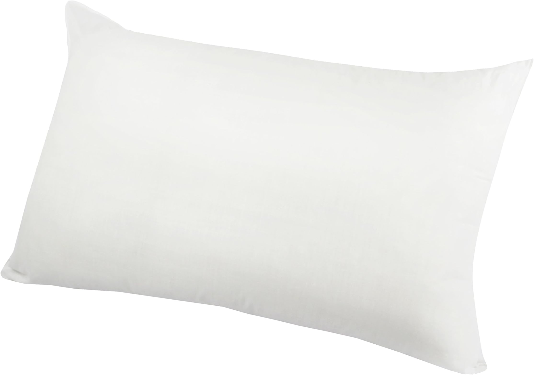 Home Bedding Solutions C424-080 Premium Polyester Filled Pillow, Jumbo, 1 Count (Pack of 1), White