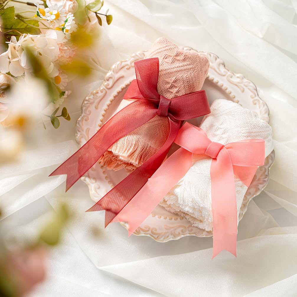 Champagne Satijn Lint 2cm (22m) | Luxe Cadeau Decoratie