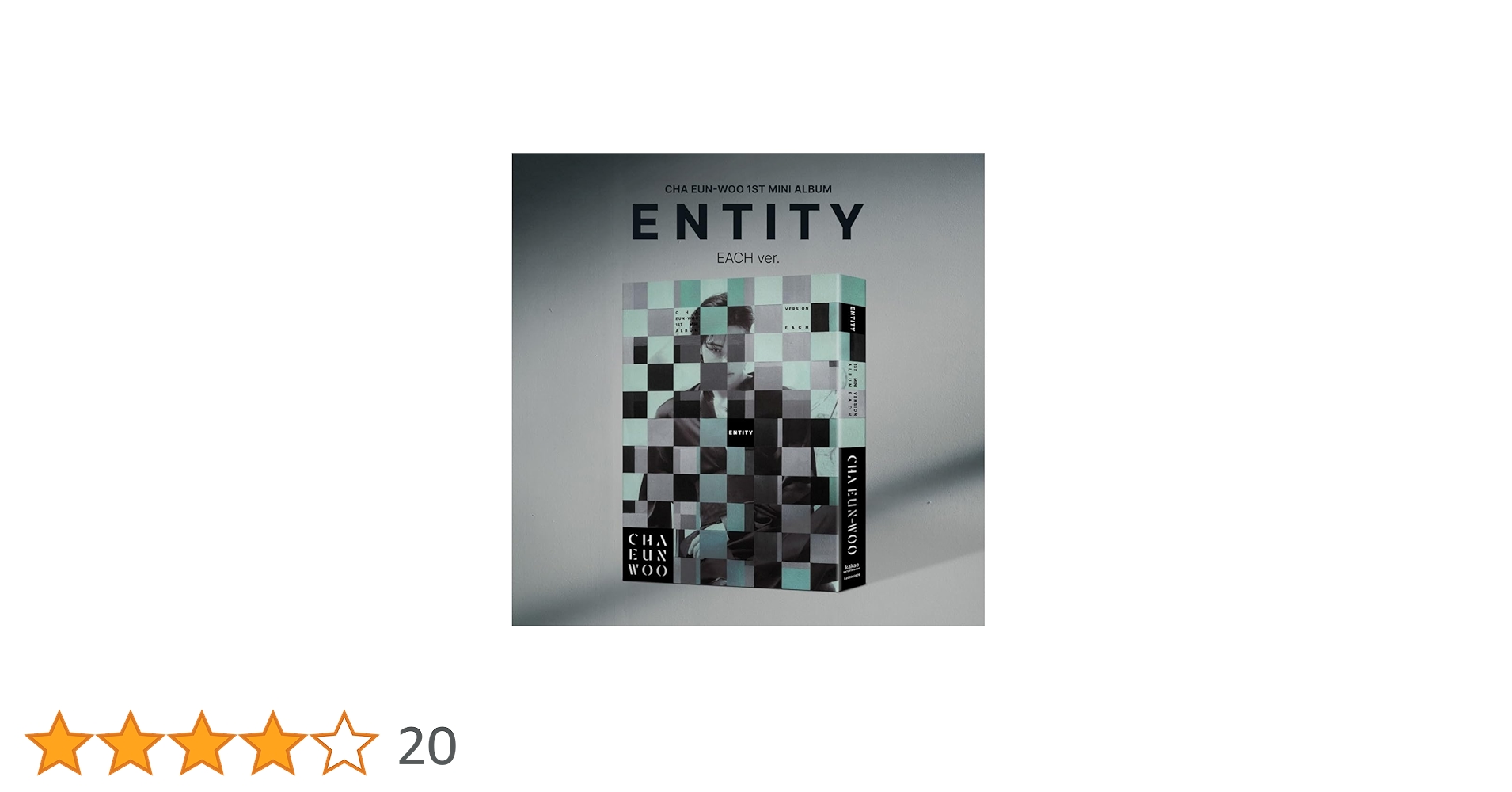 り*ぃ様 直筆サイン入り！チャ・ウヌ ENTITY アルバム EQUALバージョ り*ぃ様 直筆サイン入り！チャ・ウヌ ENTITY アルバム EQUALバージョ