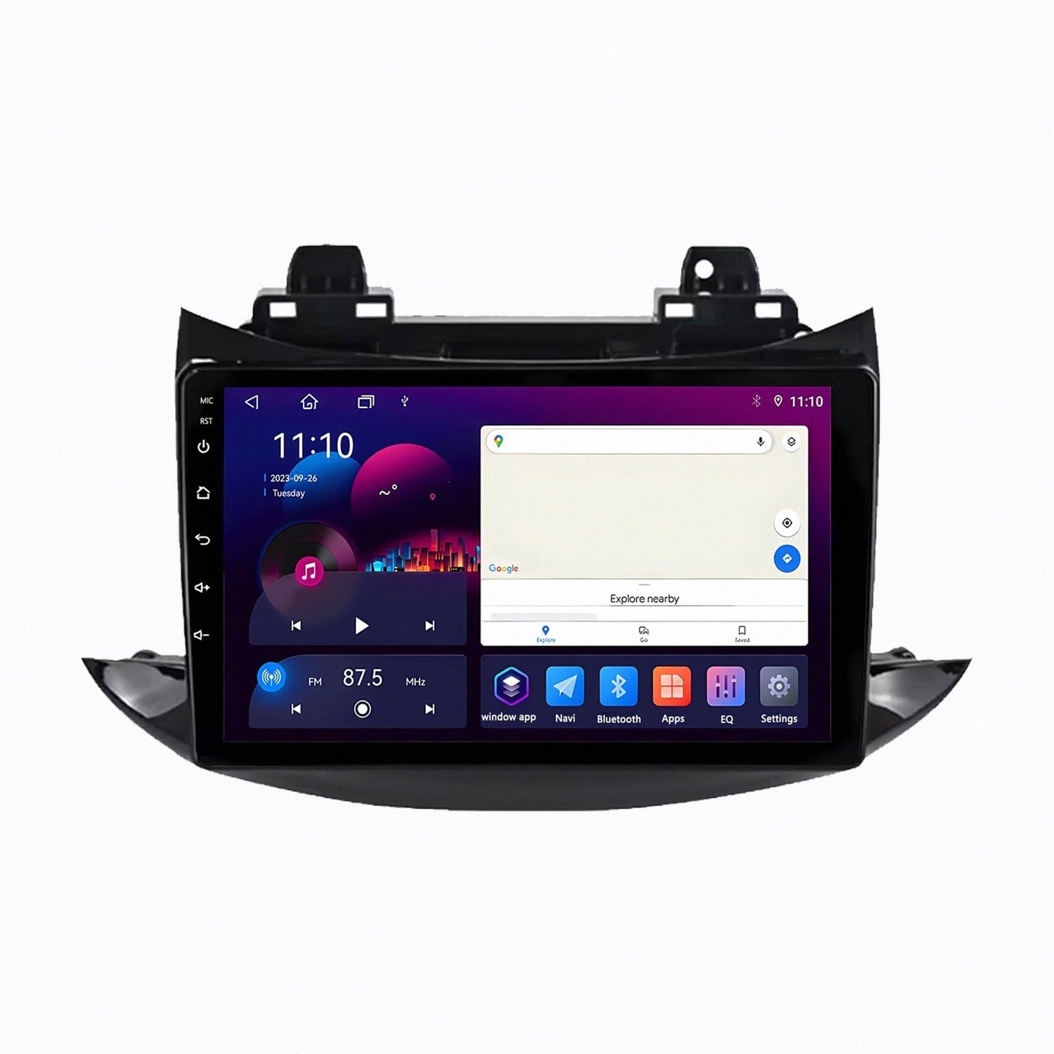 Drahtloses Tragbares Carplay Display für Chevrolet Tracker 3 2013-2017 Bluetooth Freisprecheinrichtung, Radio, Bildschirm, Lenkradsteuerung, Mirrorlink, Aux-Eingang, 4 Kern 1G+32G