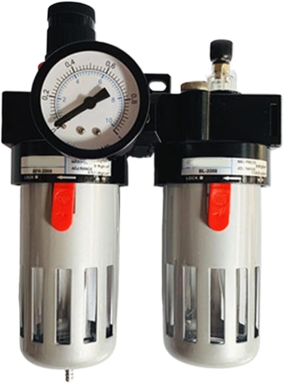 BFC 2000 BFR 3000 BC 4000 G1/4" Air Filter Regulator Combination Lubricator(BC4000)