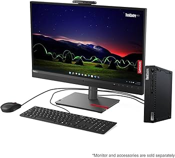 Lenovo ThinkCentre M70q 10世代 i5 16GB Amazon.com: Lenovo ThinkCentre M70q Gen 5 12TD001UUS Desktop