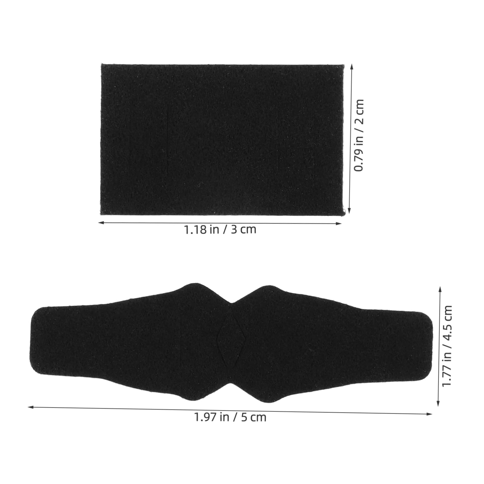 LIOOBO Rest Sticker Pad Anti-Slip Arrow Rest Pad Sticker for Accurate Shooting on Compound Bow