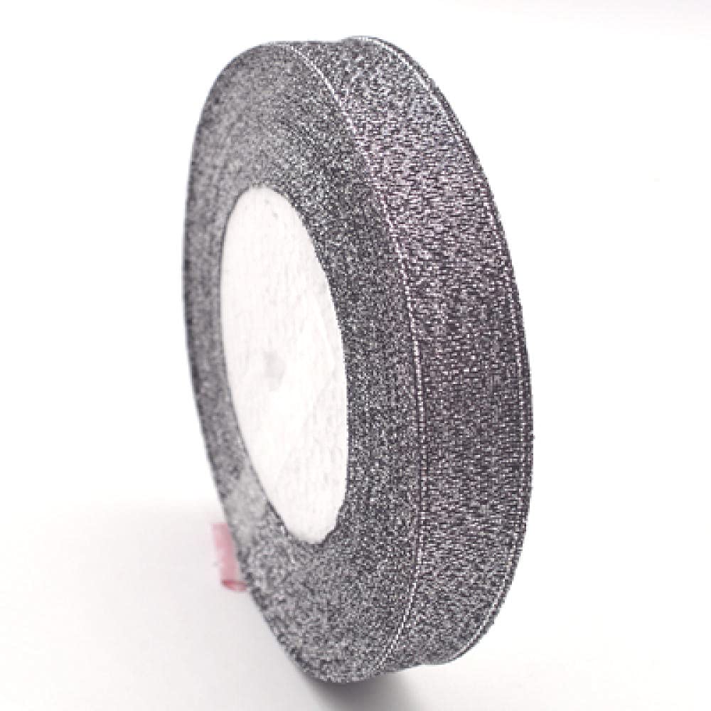 Ribbons For Gift Wrapping Ribbon For Fabric Satin Ribbons 22 M / 1 Rolka Diy Kolorowe Tkactwo Srebrny Cebula Pasek Prezent Pudełko Ciasto Pudełko Opakowań Dekoracja Wstążka-15Mm Czarny 001 [2 Woluminy
