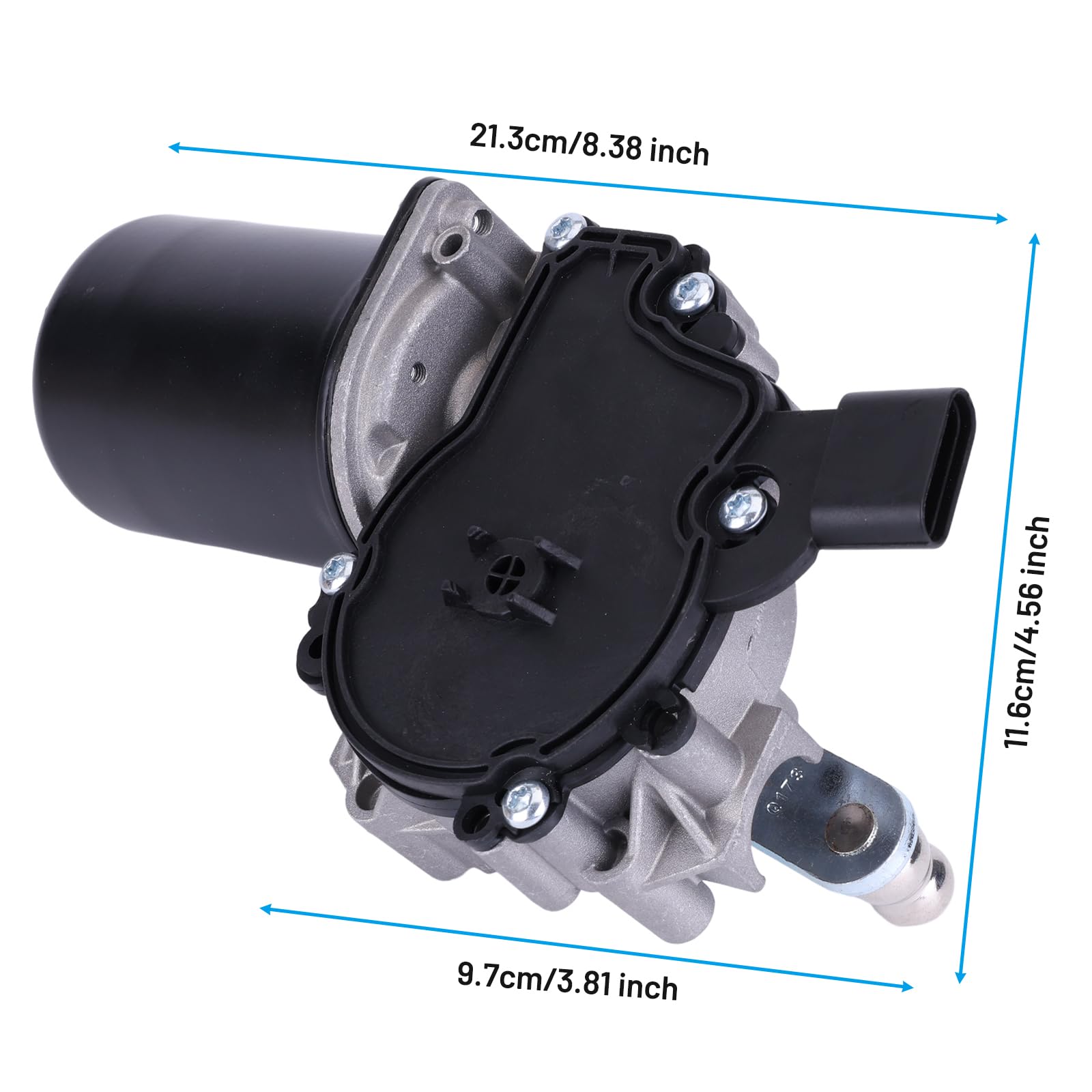LICHENGTAI Motore tergicristallo anteriore 2469065900, 2468200040 Compatibile con Mercedes-Benz Classe B W242 W246 2011–2018 Motore tergicristalli elettrico