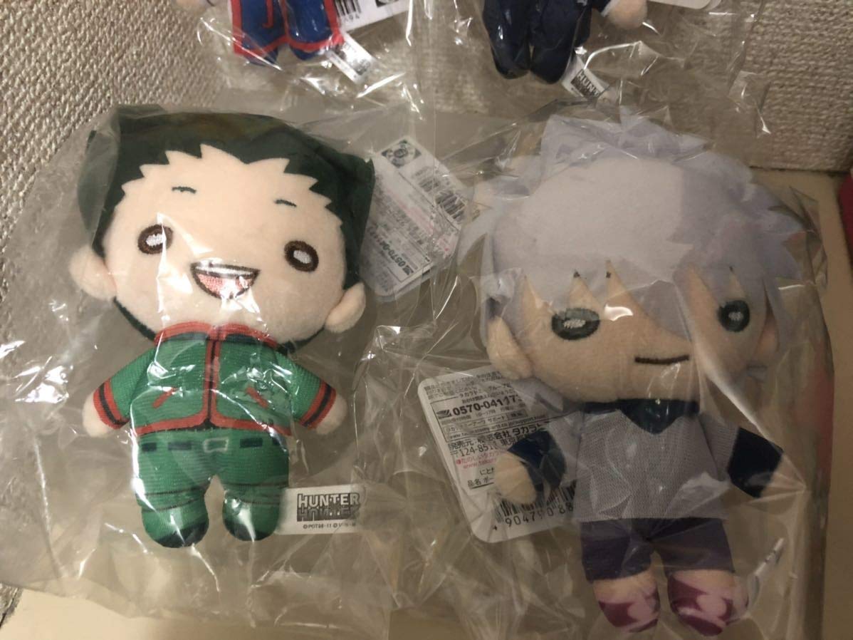 Amazon.co.jp: HUNTER×HUNTER にとたん 4体セットゴン、キルア 