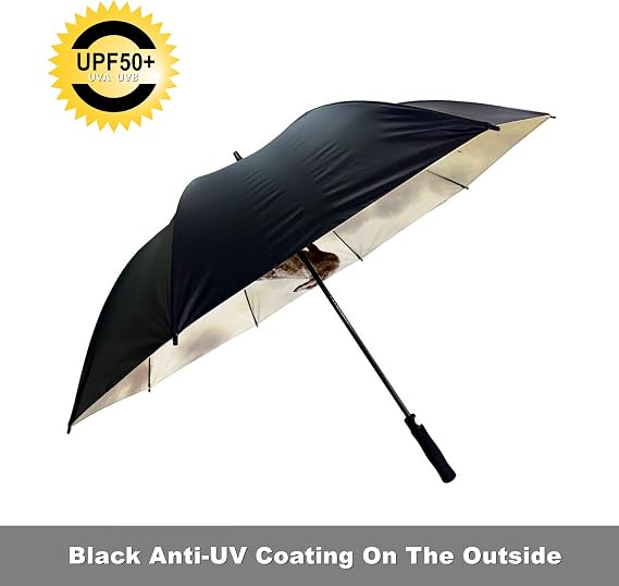 Custom UV Golf Umbrella with Brand Logo Picture or Design