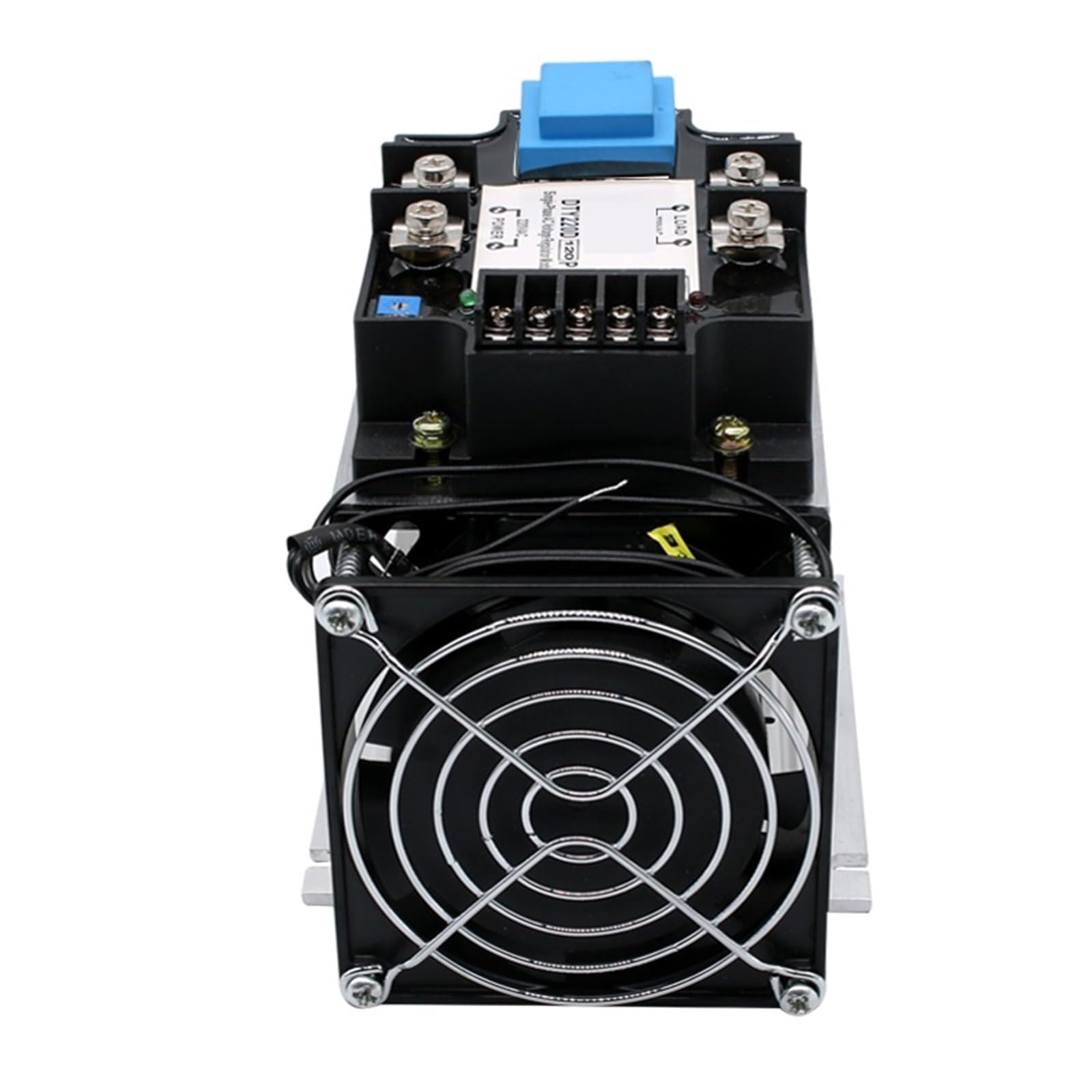 Módulo regulador de voltaje CA monofásico de aislamiento completo, 220 V, 380 V, 100 A, 120 A, con disipador de calor, 1 unidad
