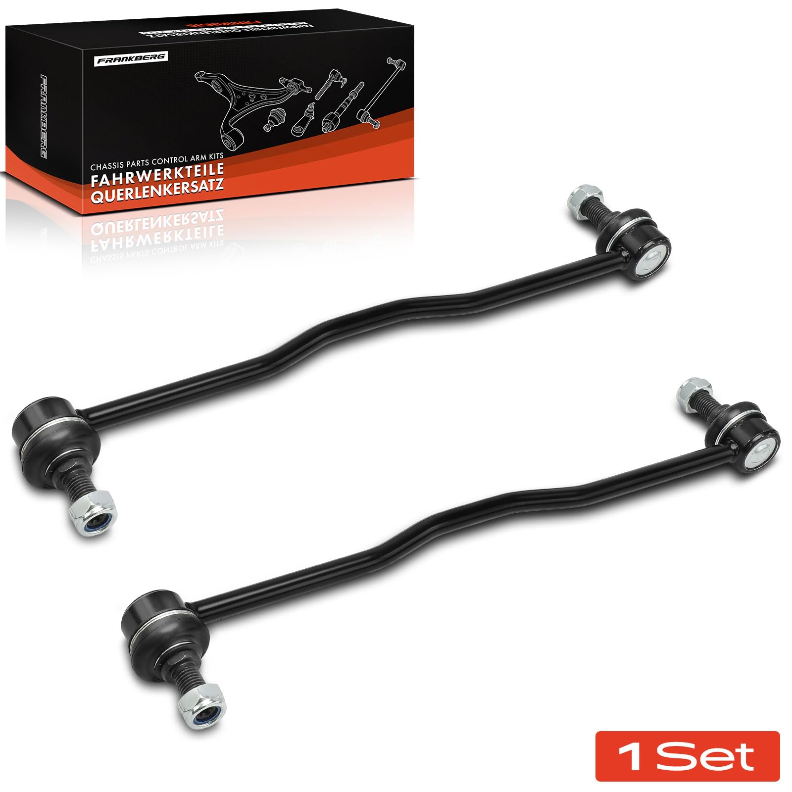 Frankberg 2x Koppelstange Vorderachse Kompatibel mit Signum Z03 1.8L-3.2L 2003-2008 Vectra C Z02 1.6L-3.2L 2002-2009 Vectra C Caravan Z02 1.6L-3.2L 2003-2009 Replace# 13116332