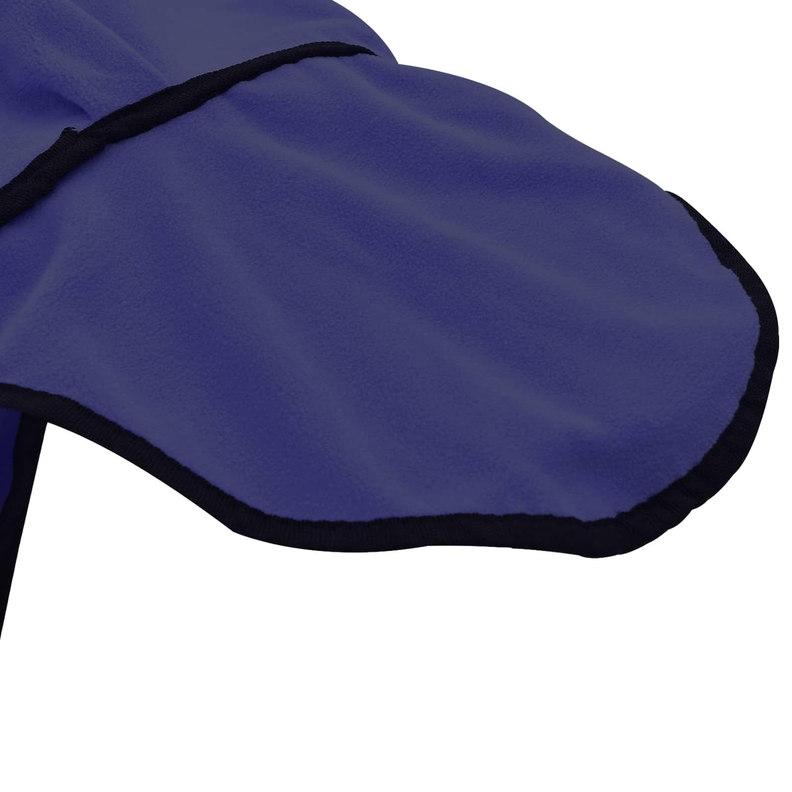 Gecheer Coperta Cavalli Invernale, Termica Impermeabile Traspirante 135x147cm Poliestere Vellutato Regolabile Lavabile per Equitazione Esteriore