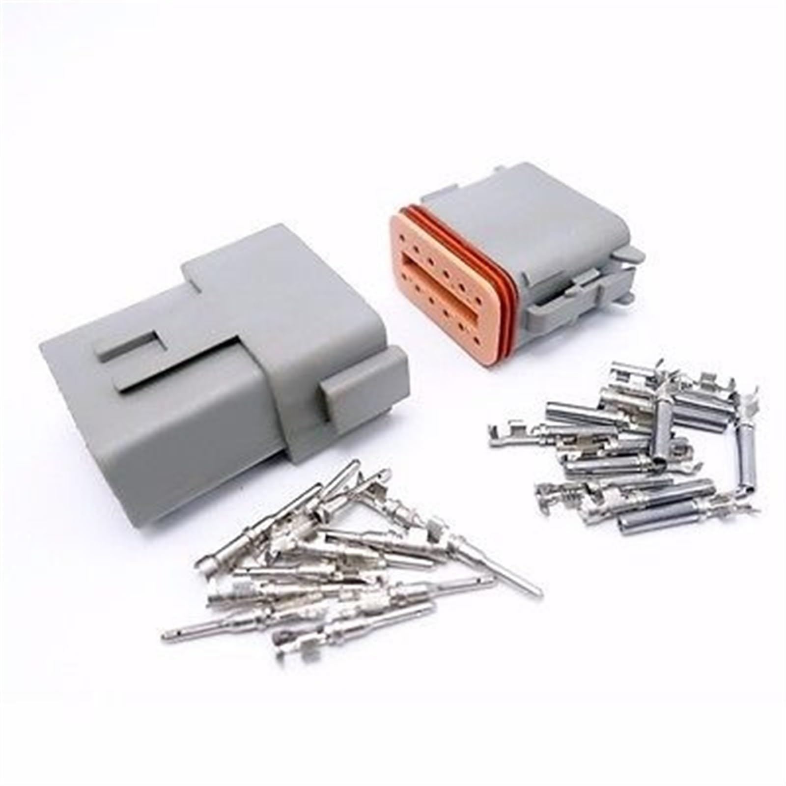 Prise Deutsch douze broches connecteur automatique mâle femelle pour réparer un faisceau