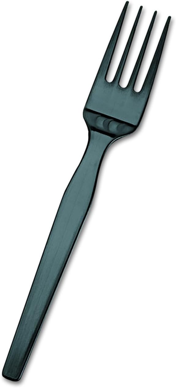 Dixie SSF51 SmartStock Plastic Cutlery Refill, Forks, Black, 40 Per Pack (Case of 24 Packs)