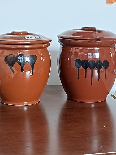 Amazon.co.jp: Ceramics Storage Container, Urn Round No. 2, 8.1 gal