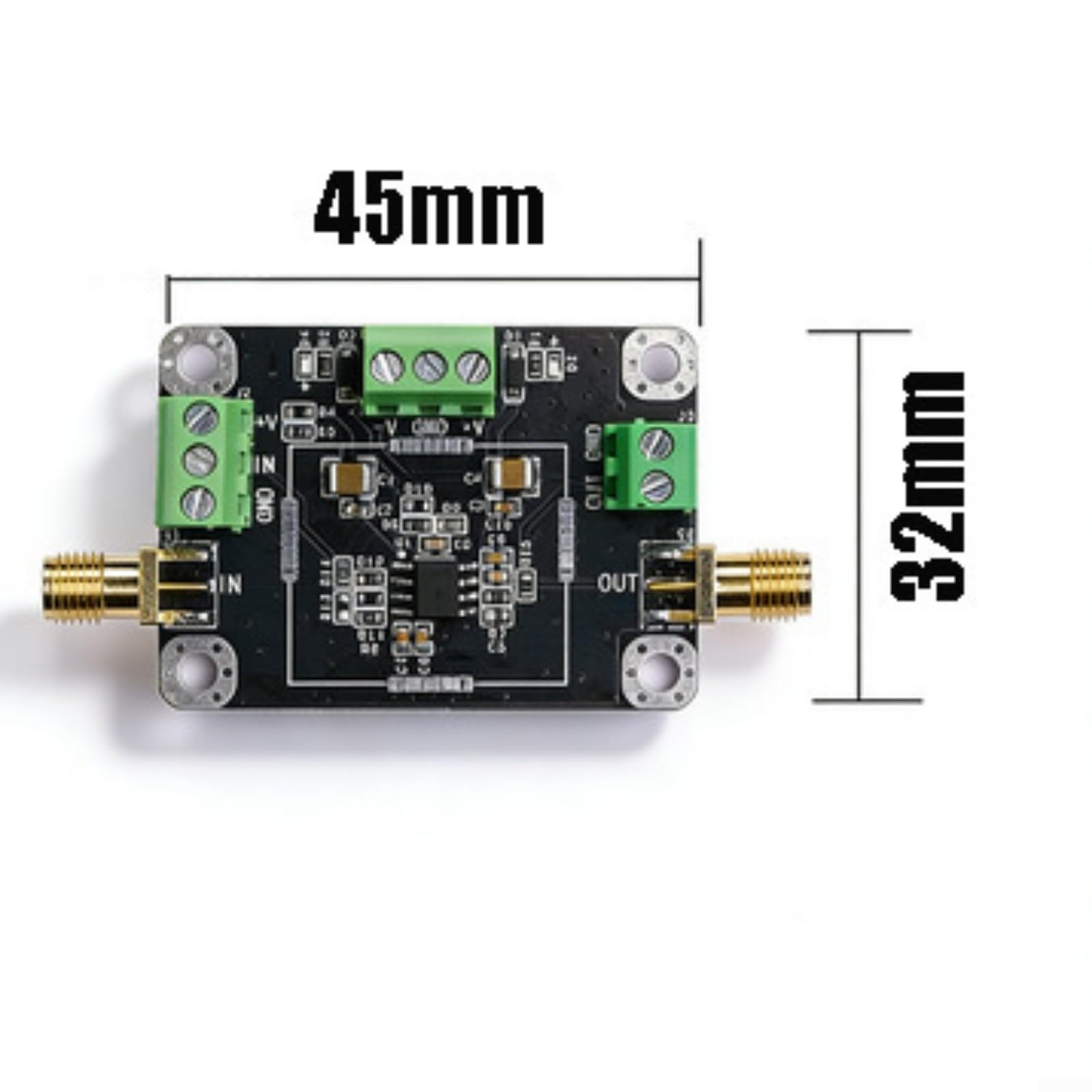 AD825 Amplificatore di segnale JFET modulo di tranimpedenza per fotorilevatore segnali deboli DC-23MHz