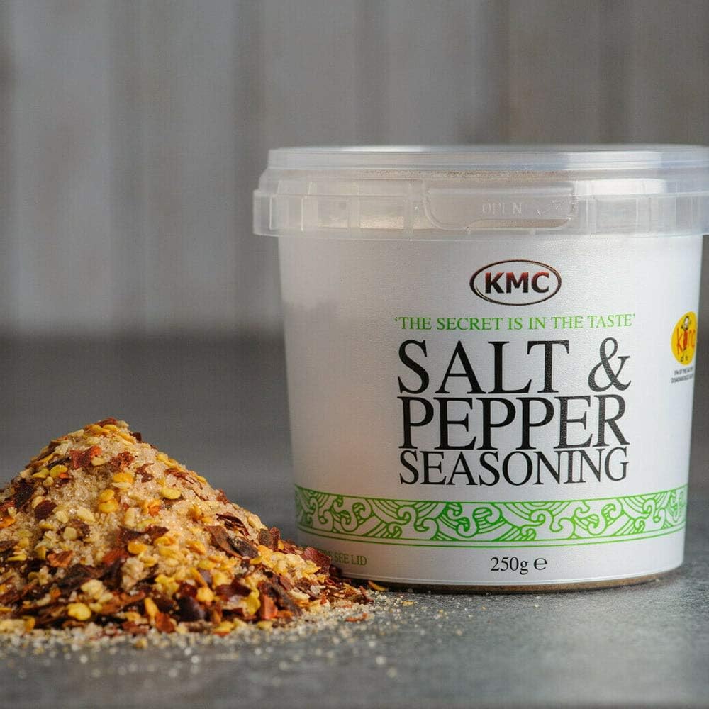 KMC Salt & Pepper Seasoning Mix - MSG-Free Version - 1 Pack of 250g