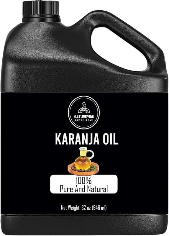 Naturevibe Botanicals Óleo de Karanja Pongamia pinnata 946 mL