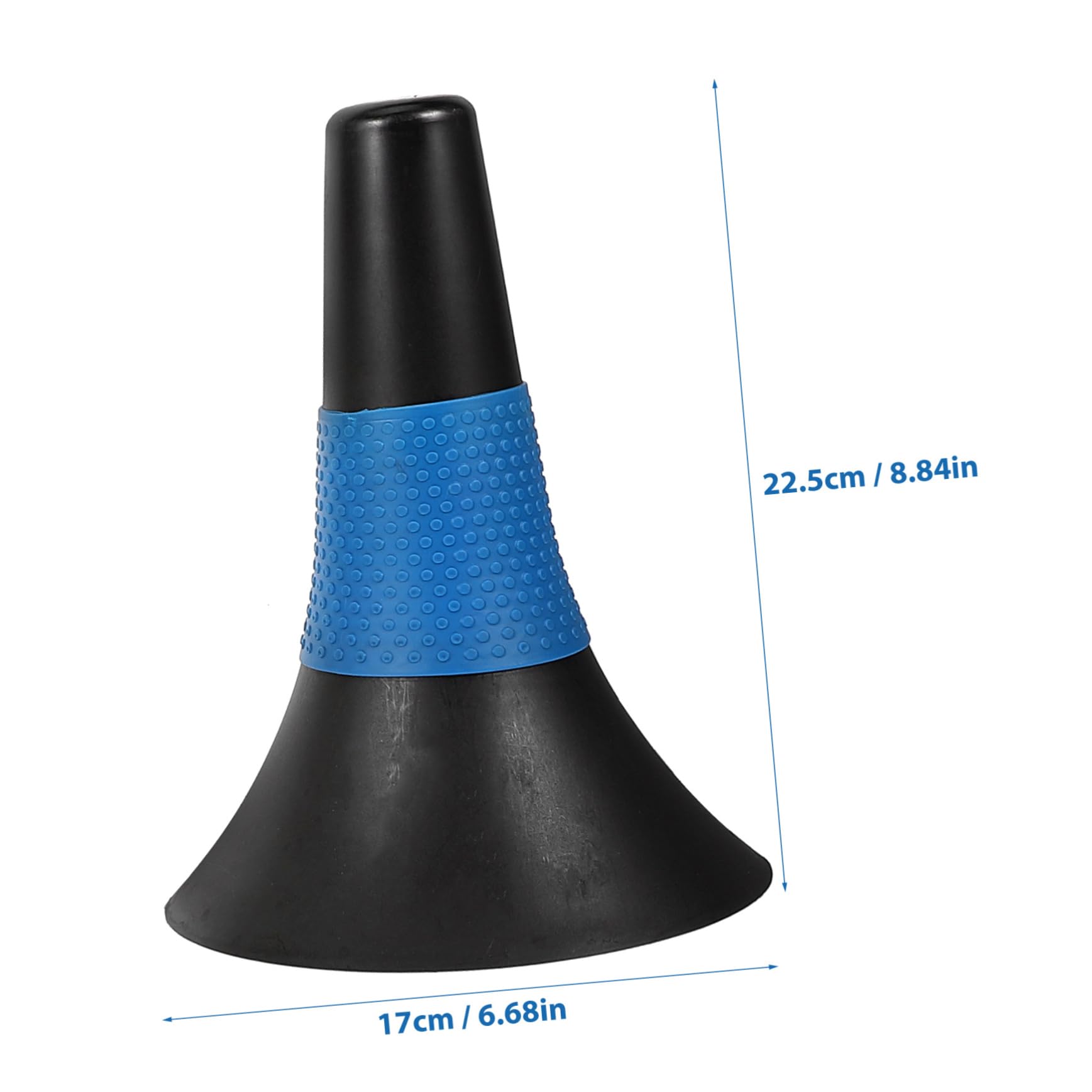 Abaodam 6 Piezas Cubo de Bandera Agilidad Cono Naranja Conos de Colores portátil obstáculo de para el fútbol Suministros para Entrenamiento de pies Educación física