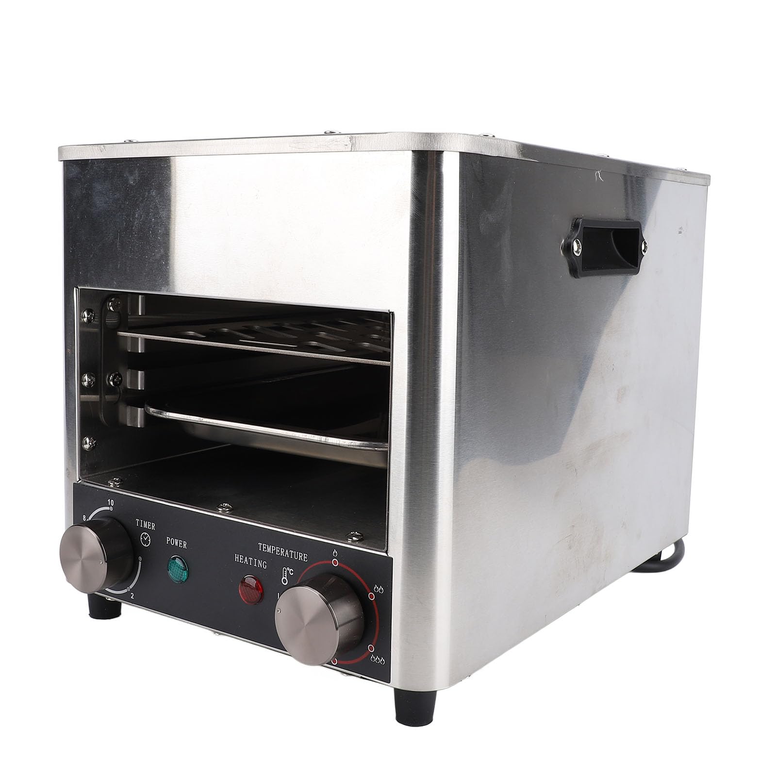 Commercial Steak Grill 1700W - Bezdymny grill elektryczny na steki/pizzę/ciasto | Pełna automatyczna kontrola temperatury | 800 ℃ Piekarnik o wysokim cieple