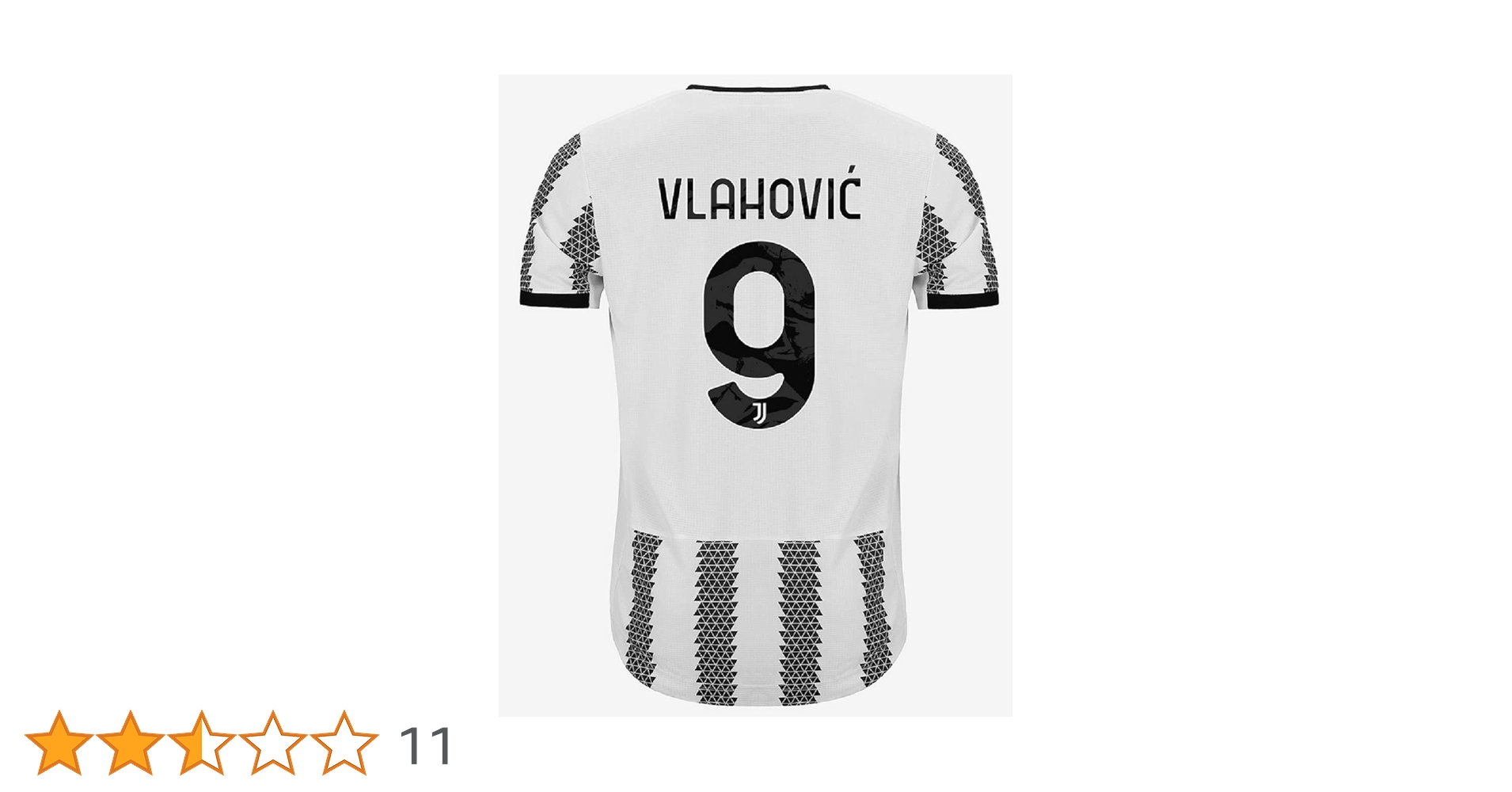 Juventus Vlahović 9番 シャツ 2022-23 Juventus Away Shirt Vlahovic #9 - 8/10 - (M)