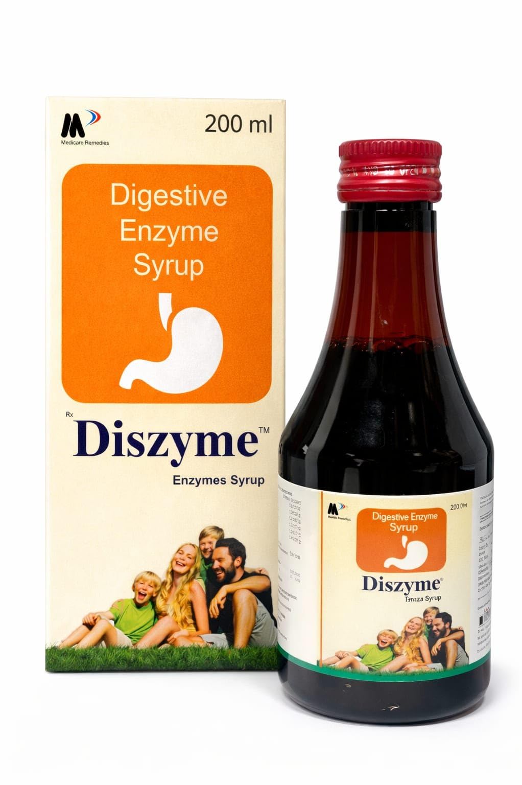 Diszyme Digestive Enzyme Syrup – Mixed Fruit – Digestive Aid for Indigestion, Gas, Acidity & Bloating Relief – Fungal Diastase & Papain Formula – 100/200 ml – By Medicare Remedies-image-27