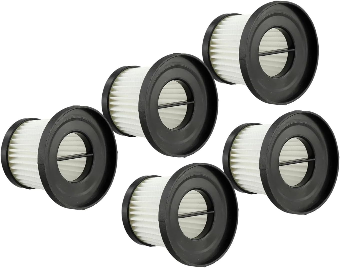 Black Dust Cup & HEPA Filter Replacement, Compatible With YTWO 10kPa 150W Cordless Handheld Vacuum Cleaner, Household Cleaning Parts & Tools(10pcs)