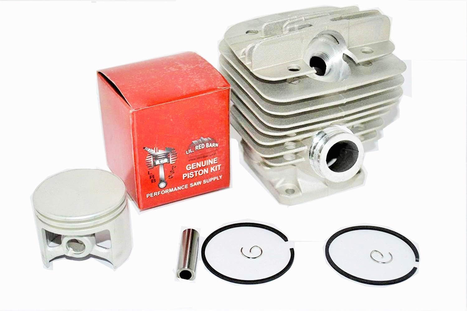 Lil Red Barn Compatible with Stihl 034, 034 Super, 036 Cylinder & Piston Kit 48mm, Replaces Stihl Part # 1125-020-1202 or 1125-020-1209