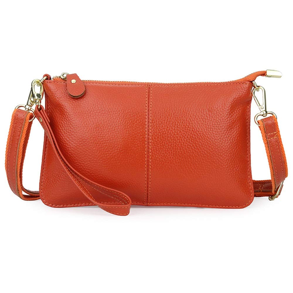 Sac bandoulière en cuir de vache véritable élégant pour femme au quotidien