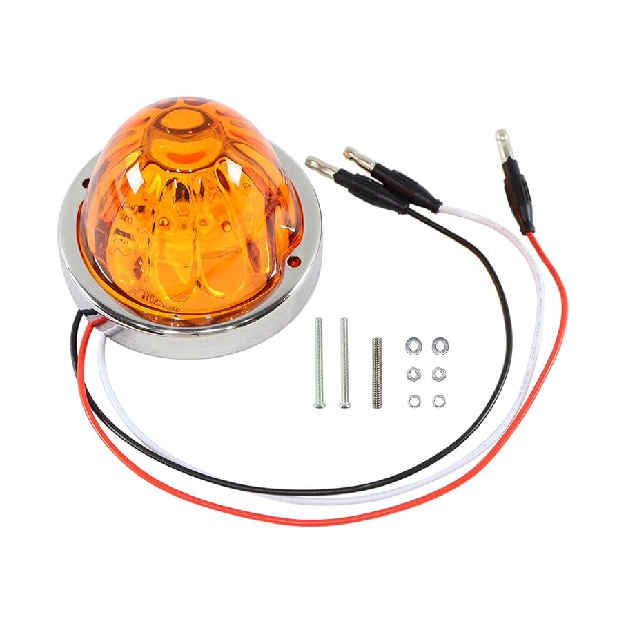 Amazon.co.jp: スイカライトガラスレンズ、アンバーウィンカー