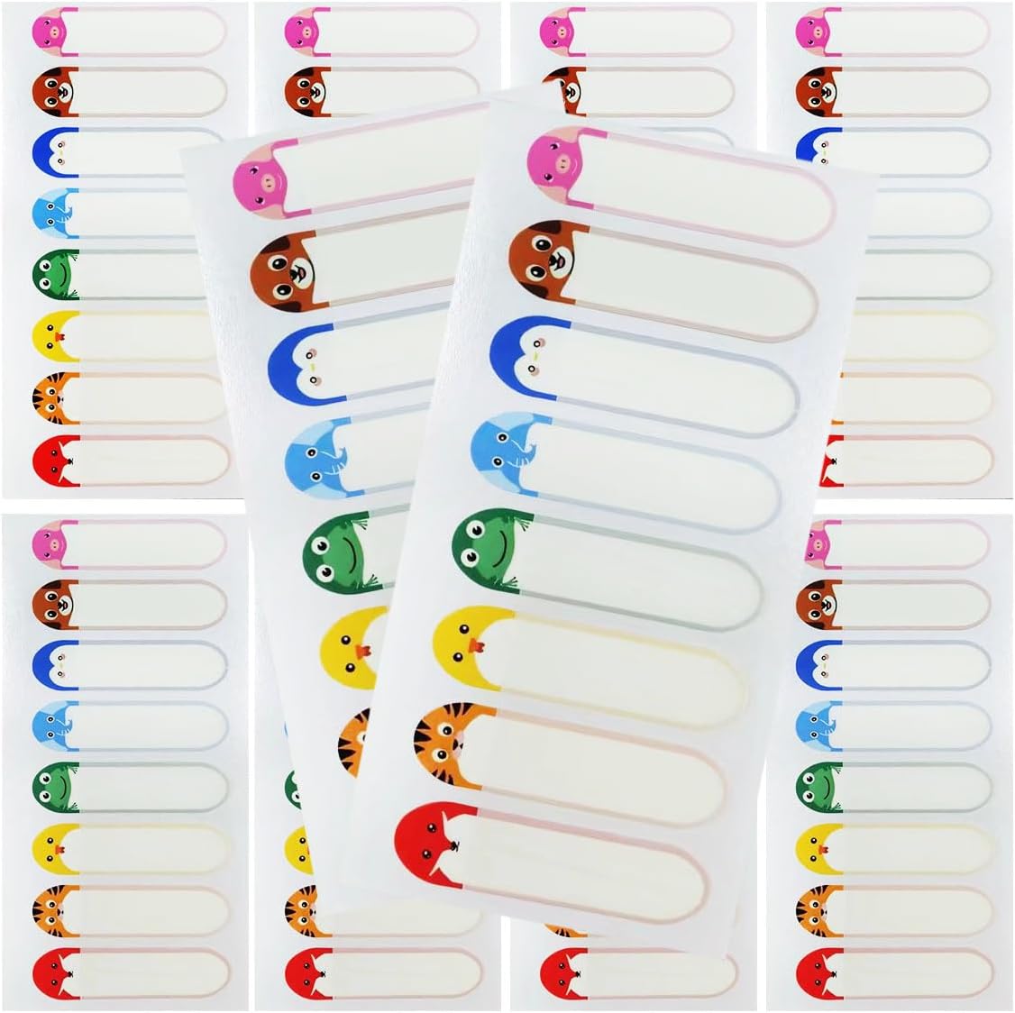 ECVV 80pcs Baby Bottle Labels, Waterproof Self-Laminating Baby Bottle Labels ...