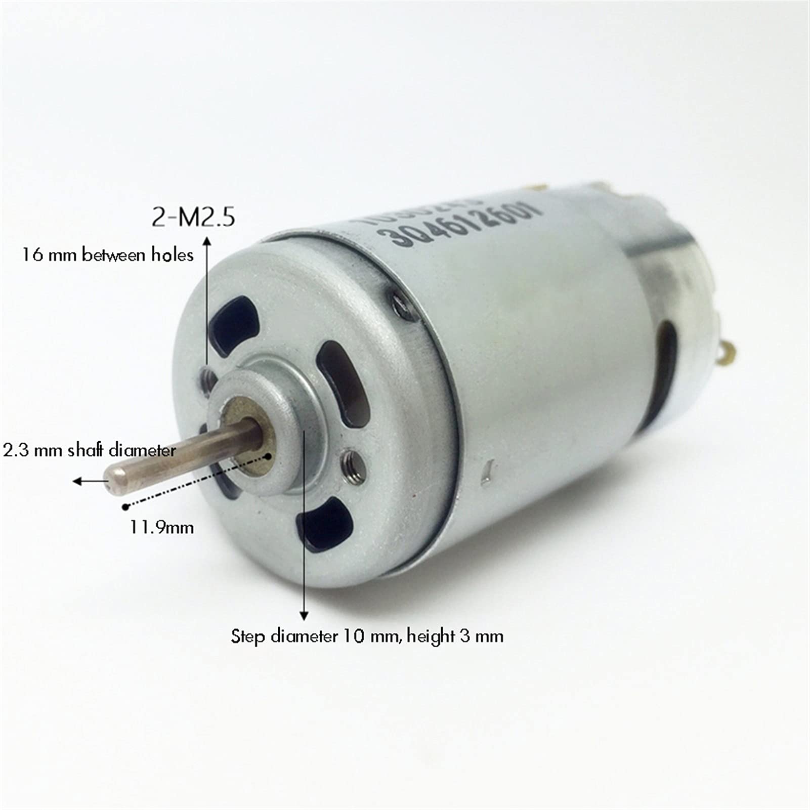 マイクロマウス用モータ Amazon.co.jp: パワーサイエンス 390マイクロモーター、DC 12-18V 7430