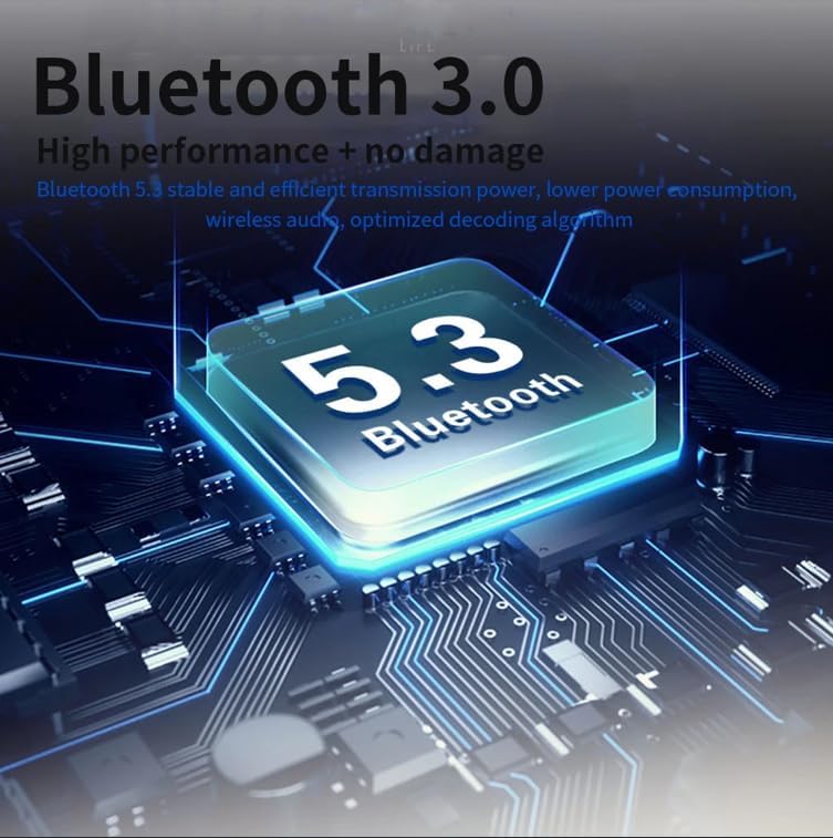 USB Bluetooth 5.3 Dongle Adapter for Phone PC TV Headphone Car Speaker, Wireless Audio Transmitter Stereo APTX HD 3.5mm AUX Dongle Antenna