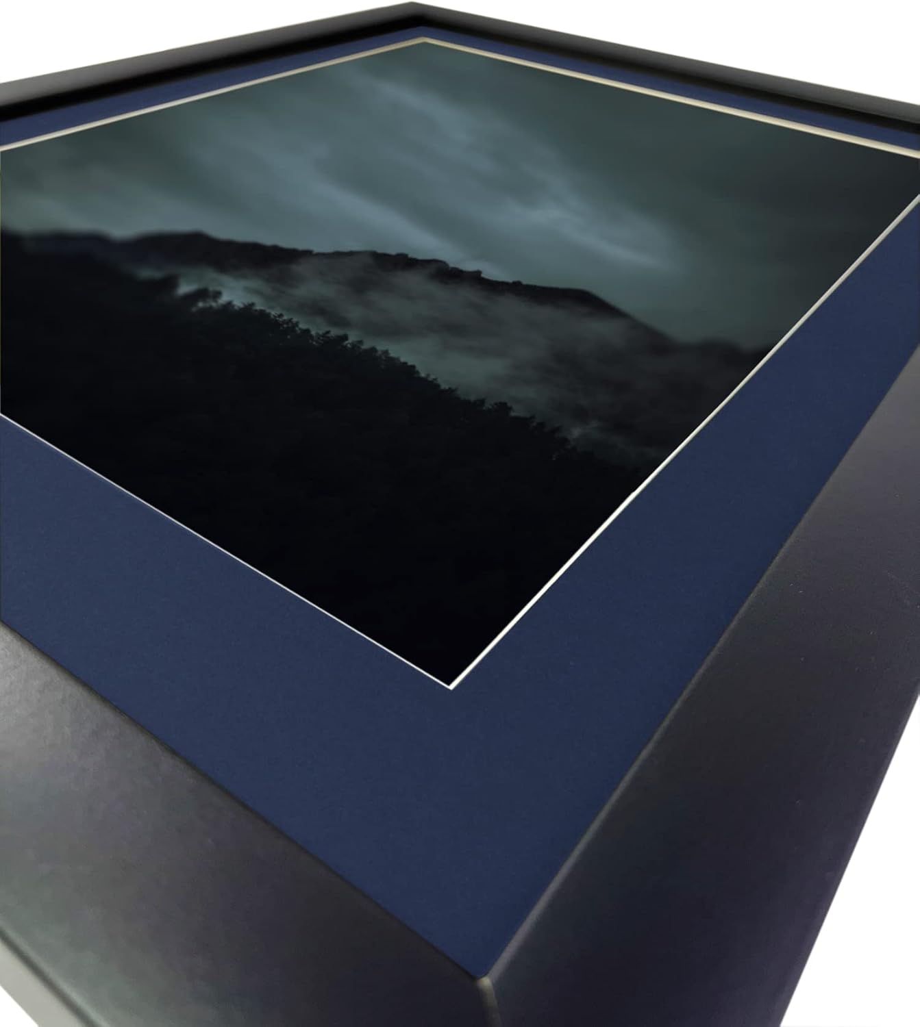 Craig Frames B545 Pre-Cut Mat Board for 8x10 Print, 11x14, Deep Blue