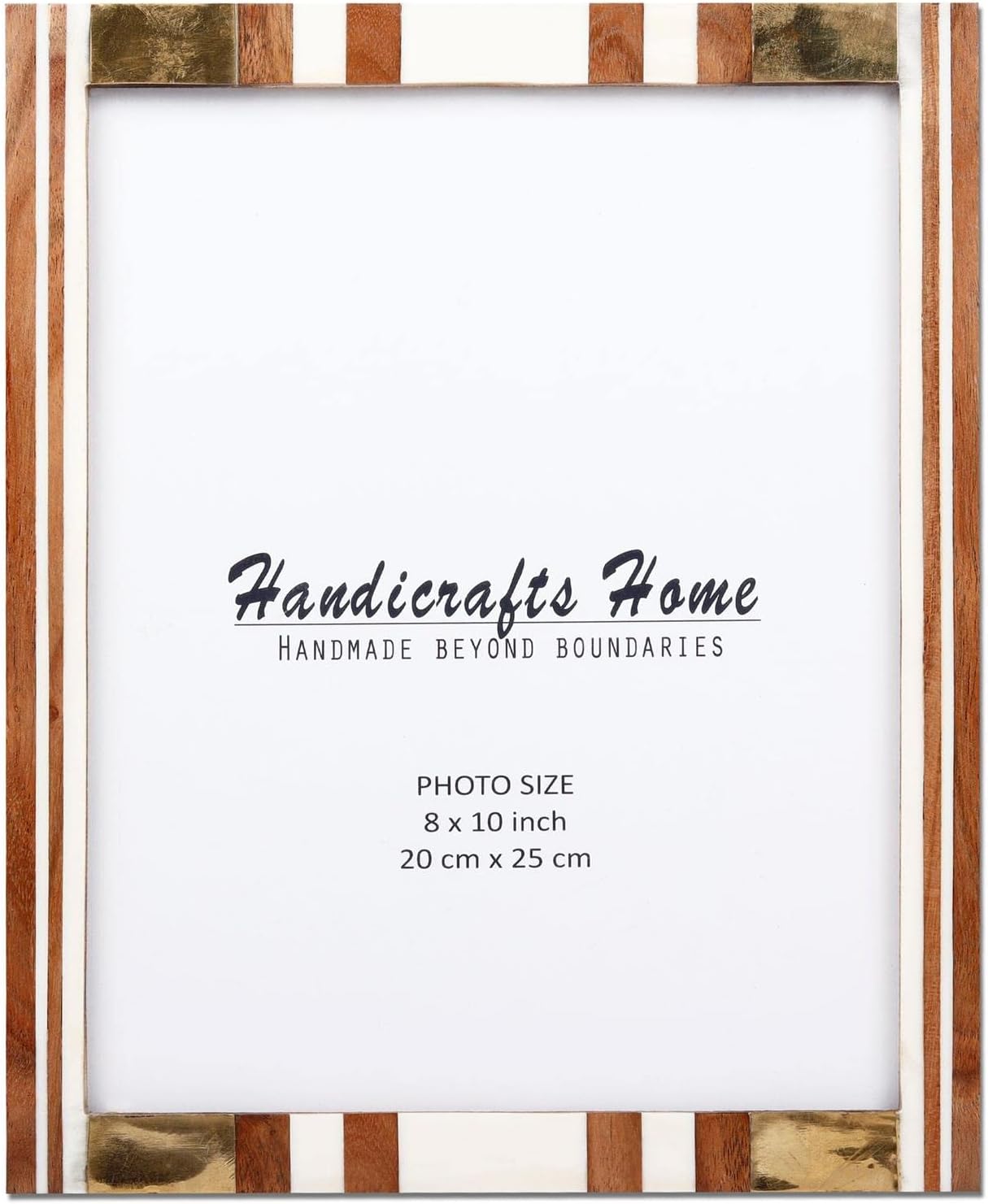 Handicrafts Home8x10 Decorative Picture Frame Artisan Collection Wooden Photo Frame and Collage, Artisan Midas