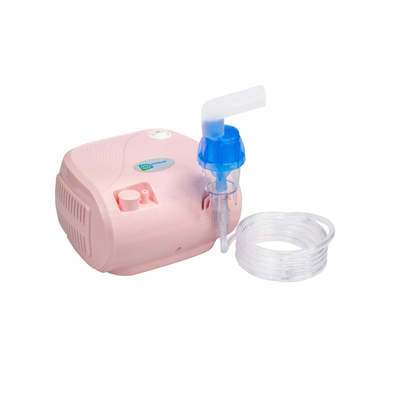 Omnibus BR-CN116B inhalateur Aérosol Therapie Compresseur de inhalation (rose pâle)